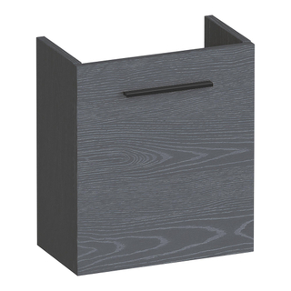 BRAUER Trust fonteinonderkast - 40x45x22cm - excl. opbouwgreep met 1 deur rechtsdraaiend Timber Grey