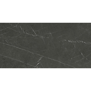 Cifre Ceramica carrelage mural et de sol - 60x120cm - 9mm - Rectangulaire - rectifié - aspect marbre - Noir poli