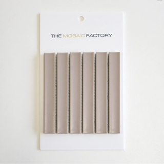 SAMPLE The Mosaic Factory Sevilla carreau mosaïque - 15x25cm - carreau mural - Rectangulaire - Porcelaine Vintage Rose Mat