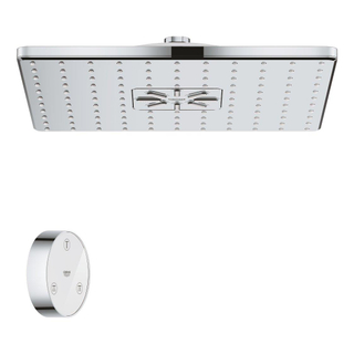 GROHE Rainshower SmartConnect 310 Cube Hoofddouche - 31x31cm - 2 straalsoorten - met afstandsbediening - chroom