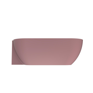 Arcqua Havana Halfvrijstaand Bad - 170x80cm - links - mat roze