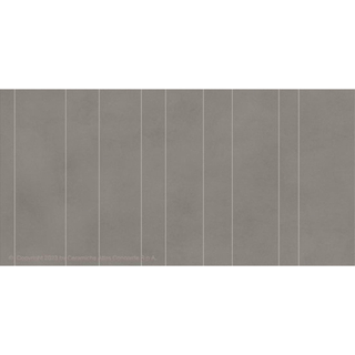 Atlas Concorde Boost Balance Decor-strip - 60x120cm - 9mm - gerectificeerd - Porcellanato - Smoke (Antraciet)