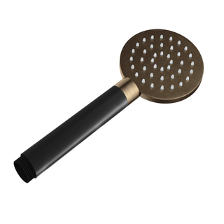 Hotbath Cobber Handdouche - 9cm - 1 stand - messing verouderd verweerd OUTLETSTORE