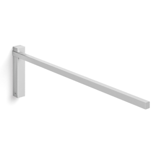 Zack Carvo Porte-serviettes - 44cm - simple - non pivotant - inox brossé