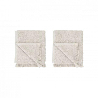 Blomus FRINO Gasten handdoeken - set van 2 - breedte 30cm - lengte 50cm - Satellite
