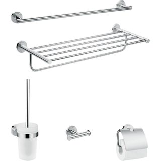 Hansgrohe Logis Universal Ensemble d'accessoires 5 en 1 chrome