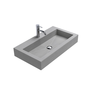 Thebalux wastafel model Raw 1x kom 1x kraangat