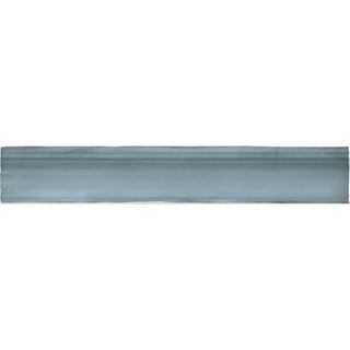 Cifre Ceramica Moldura carrelage mural - 5x30cm - 8mm - Rectangulaire - Sky brillant (bleu)