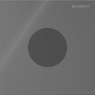 Geberit type 40 urinioir bedieningsplaat - batterij - rond - lava