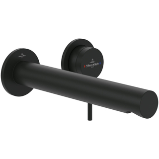 Villeroy & Boch Loop & Friends ensemble de robinet à une poignée - noir mat