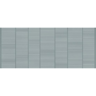 Atlas Concorde Boost Color Decor-strip - 50x120cm - 8.5mm - gerectificeerd - Witte scherf - Iris (Blauw)