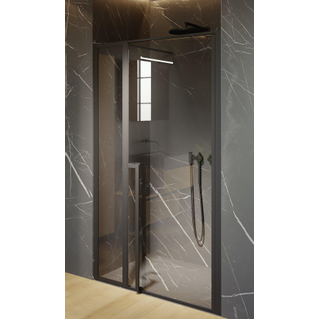 Riho Lucid GD104 Douchedeur XL - 200x120x0.6cm - zwart