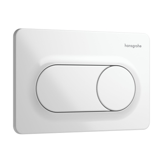 Hansgrohe iFrame Original S plaque de commande pour double chasse blanc