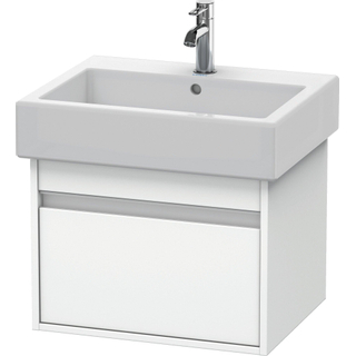 Duravit Ketho Meuble sous-lavabo avec 1 tiroir 55x44x41cm pour Vero 045460 blanc
