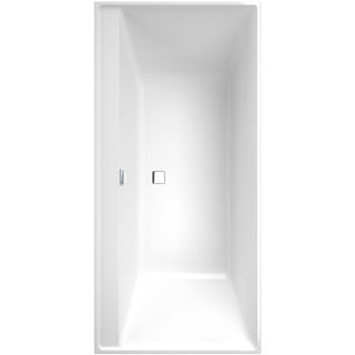 Villeroy & Boch COLLARO Baignoire sans tablier 190x90cm blanc avec bonde chrome