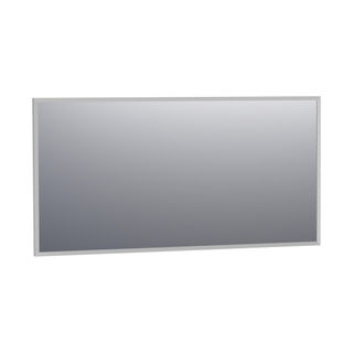 BRAUER Silhouette Spiegel - 140x70cm - zonder verlichting - rechthoek - aluminium -