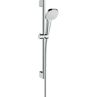 Hansgrohe Croma Select E glijstangset met Croma Select E 1jet handdouche 65cm met Isiflex`B doucheslang 160cm wit/chroom