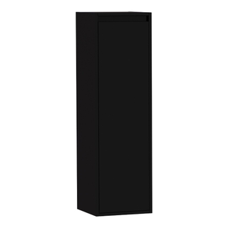 BRAUER New Future Badkamerkast - 120x35x35cm - 1 rechtsdraaiende deur - MDF - hoogglans zwart