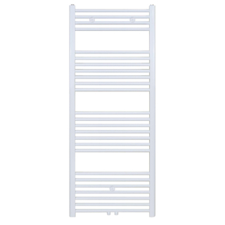 Belrad Handdoekradiator - middenaansluiting - 1600X400mm - 614Watt - Wit