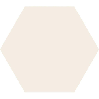 ÉCHANTILLON Cifre Cerámica Hexagon Timeless Carreau de sol et de mur Ivoire Mat Vintage Mat Ivoire