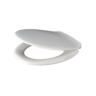 FugaFlow Efficiente Acces Abattant WC - quickrelease - softclose - duroplast - 44.4x37.8x6cm - blanc brillant