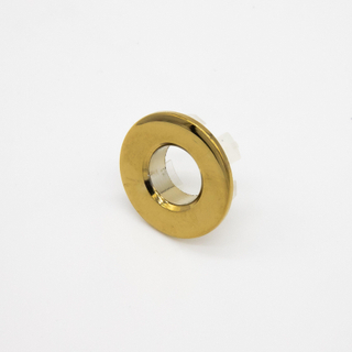 Fortifura Calvi luxe anneau de trop-plein - 3cm - adapté pour lavabos - doré brillant LE