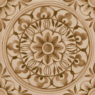 Ragno Amuri Vloertegel - decor - 20x20cm - 10mm - Biscotto (Beige)