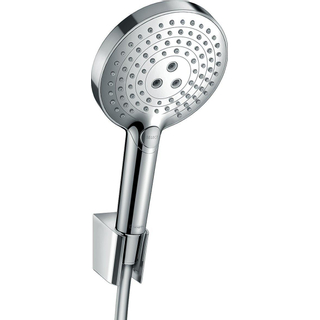 Hansgrohe Raindance Select S PortersS badset met S 120 3jet handdouche met wandhouder met Isiflex`B doucheslang 160cm chroom