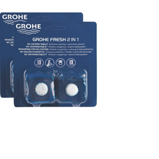 Grohe Fresh tabs toiletblokjes - voordeelpack 2 pack - 4 stuks