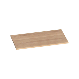 BRAUER Ocean Slim topblad - 80x46x2cm - lamellen eiken naturel