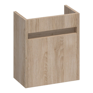 BRAUER Nexxt Fonteinonderkast - 40x45x22cm - 1 linksdraaiende deur - greep - MFC - legno calore