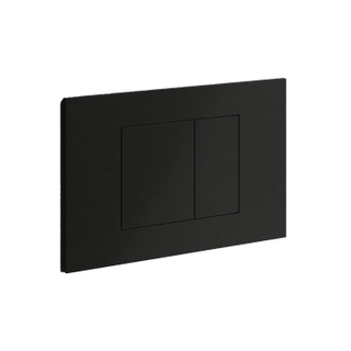 Hotbath GAL Panneau de commande - pour Geberit UP320/720/TECE Box 8 - Noir mat PVD
