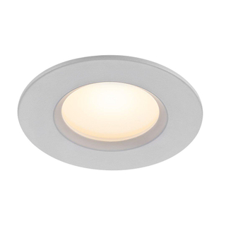 Spot encastré Nordlux Tiaki - 8.5x4.5cm - IP44 - LED - Métal Blanc