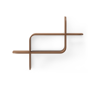 Umbra Shelf wandrek 62x15x47cm licht walnoot TWEEDEKANS