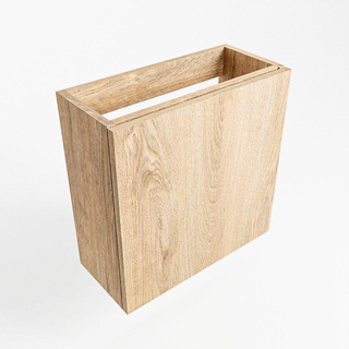 Mondiaz FOWY Meuble sous lave-mains - 50x22x50cm - 1 porte - push to open - softclose - Washed Oak