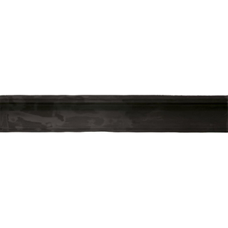 Cifre Ceramica Moldura wandtegel - 5x30cm - 8mm - Rechthoek - Black glans (zwart)