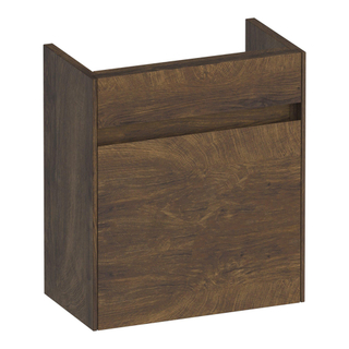 BRAUER Inspire fonteinonderkast - 40x45x22cm - deur linksdraaiend - greeploos - Grove