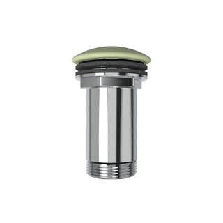 Arcqua pop-up waste - lavabo - 1 1/4 universel - mat pastel vert