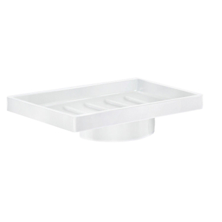 Smedbo Xtra Porte-savon insert porcelaine blanc