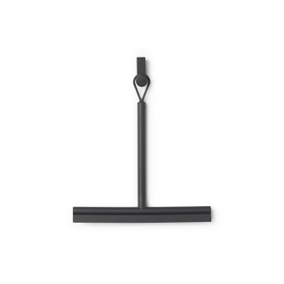 Brabantia ReNew Raclette de douche - crochet de porte - gris foncé