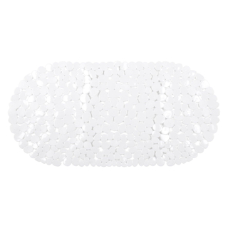 Differnz Lapis Tapis de bain antidérapant 70x35cm Blanc