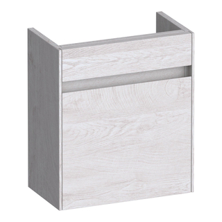 BRAUER Inspire fonteinonderkast - 40x45x22cm - deur linksdraaiend - greeploos - Forest Seashell