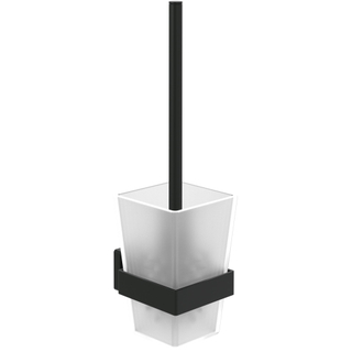 Villeroy & Boch Elements - Ensemble de brosse de toilette frappant - 94 x 118 x 340 mm - noir mat