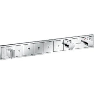 Hansgrohe RainSelect afbouwdeel voor inbouw douchekraan thermostatisch voor 5 functies 66.9x90cm chroom