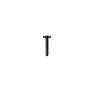 Hotbath Ace Plafondbuis - 15cm - rond - zwart geborsteld PVD