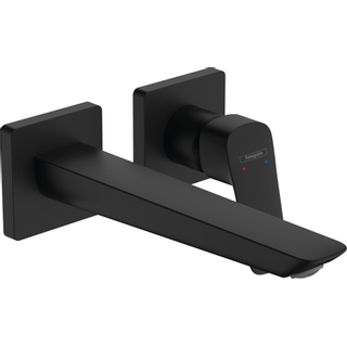 Hansgrohe Logis wastafelkraan v. inbouw uitloop 20,6cm m.zwart