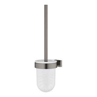 GROHE Essentials Cube Toiletborstelhouder - wandmontage - open - brushed hard graphite