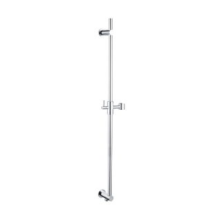 FugaFlow Eccelente Accessoire Barre de glissement avec coude mural intégré - 90cm - chrome