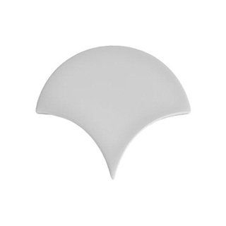 ÉCHANTILLON Par Goof Escama carrelage mural Écailles de poisson brillant blanc