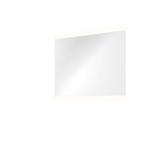 Proline Ultimate Spiegel - 80x3x60cm - LED horizontaal - boven en onder - indirect - aluminium Spiegel